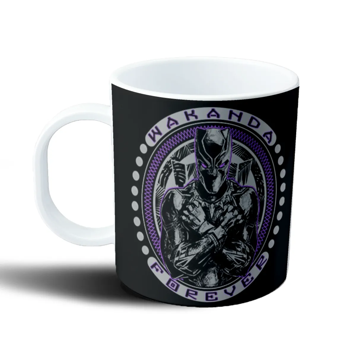 Taza de Plástico Pantera Negra Wakanda Forever - vista 2
