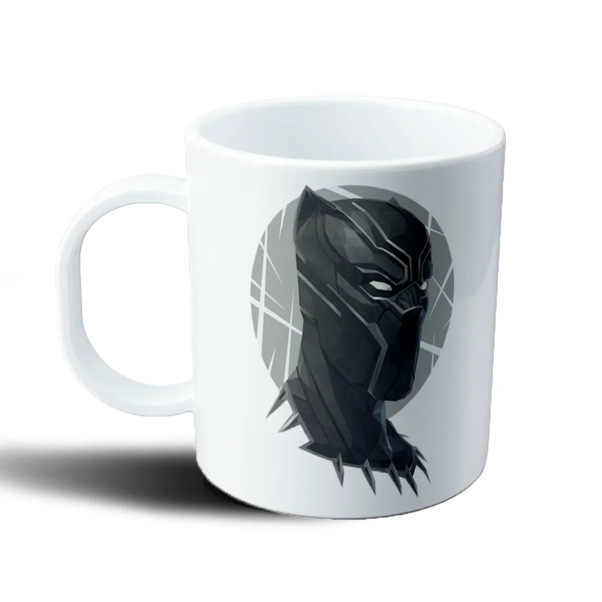 Taza de Plástico Pantera Negra Marvel Diseño Geométrico - vista 2