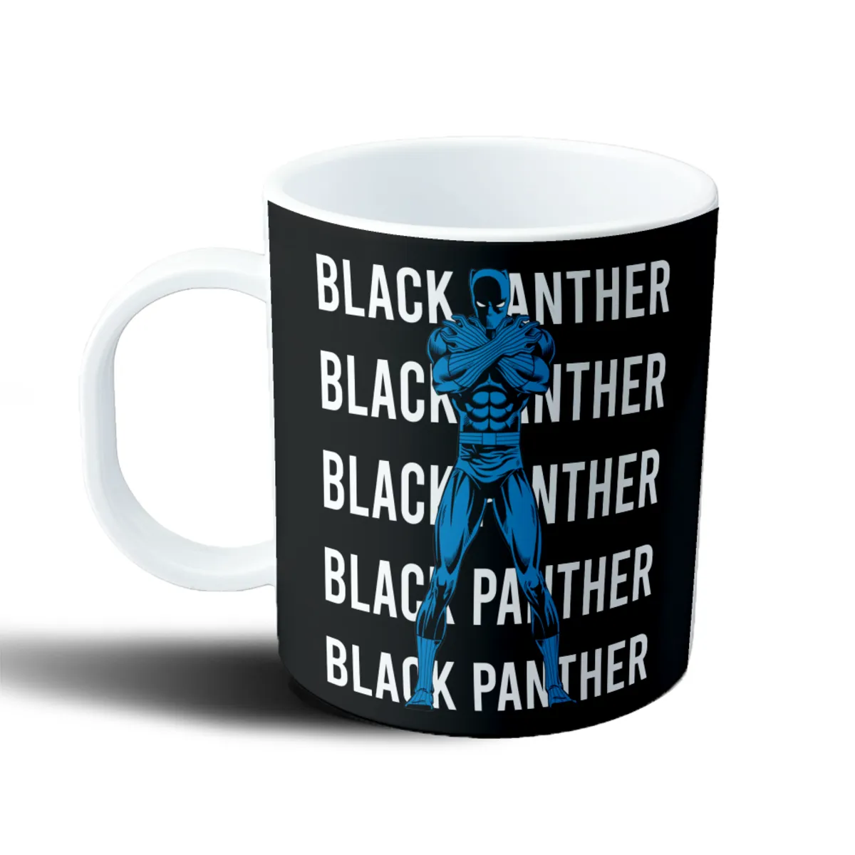 Taza de Plástico Pantera Negra Black Panther Clásico - vista 2