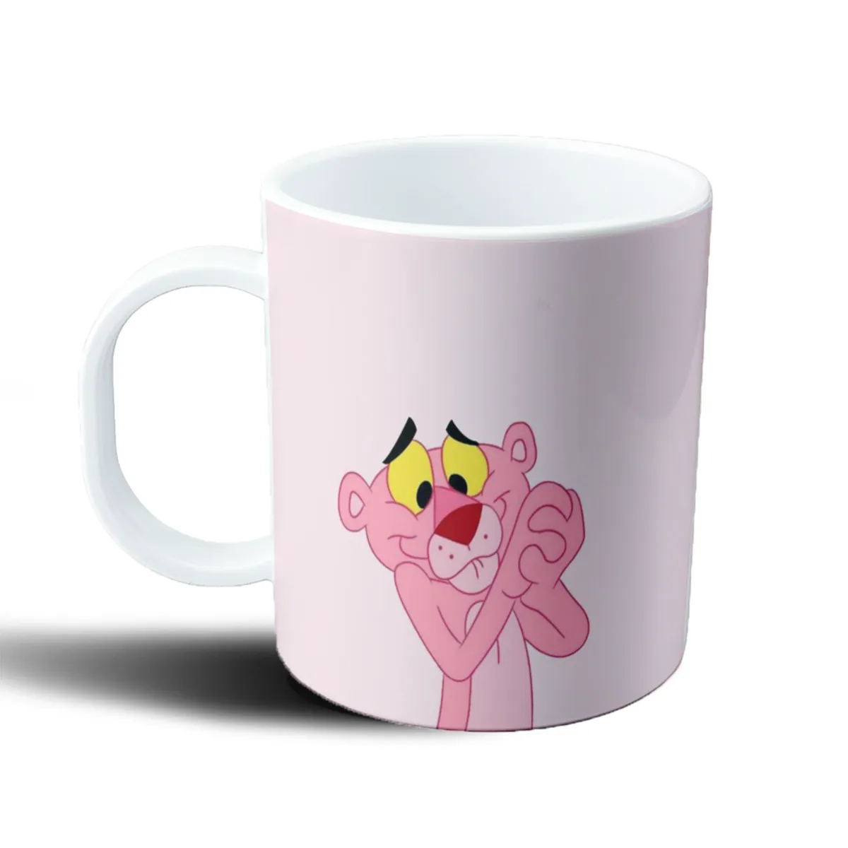Taza de Plástico Pantera Rosa Pensativa - vista 2
