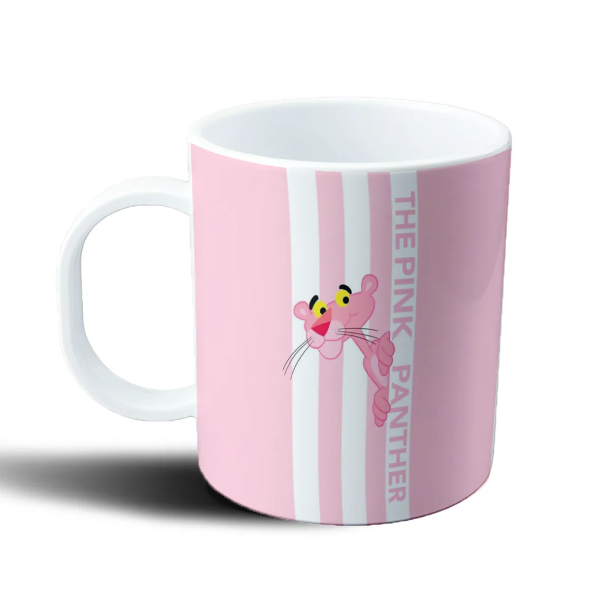 Taza de Plástico Pantera Rosa Diseño Rayas - vista 2