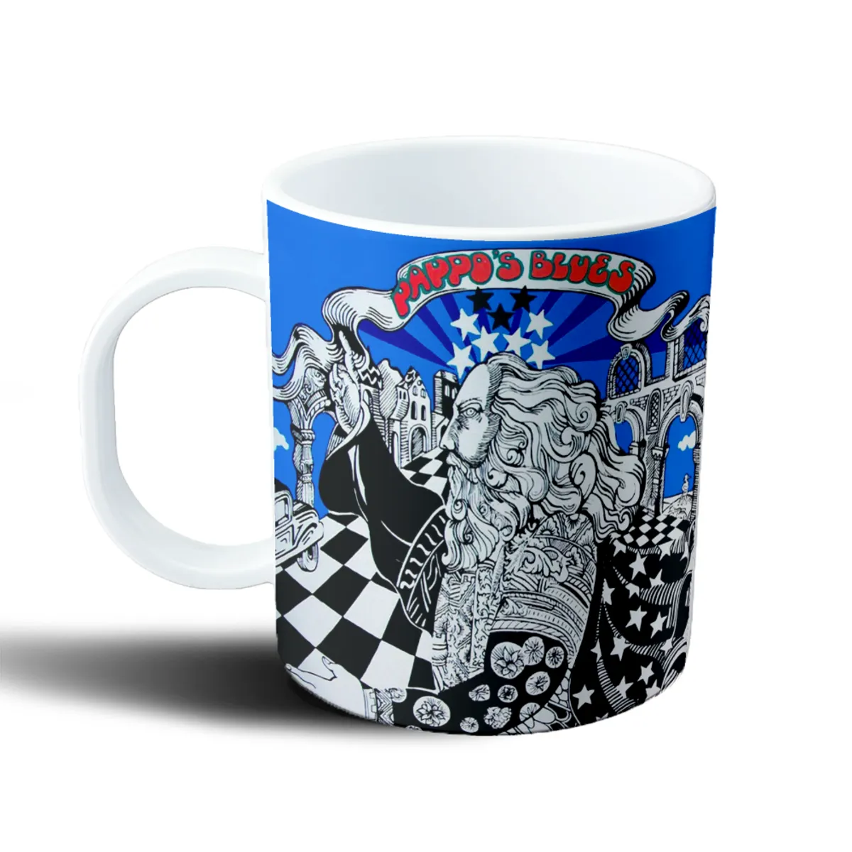 Taza de Plástico Pappo's Blues Tapa Clásica - vista 2