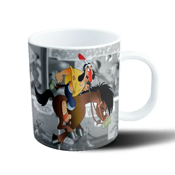 Taza de Plástico Patoruzu a caballo