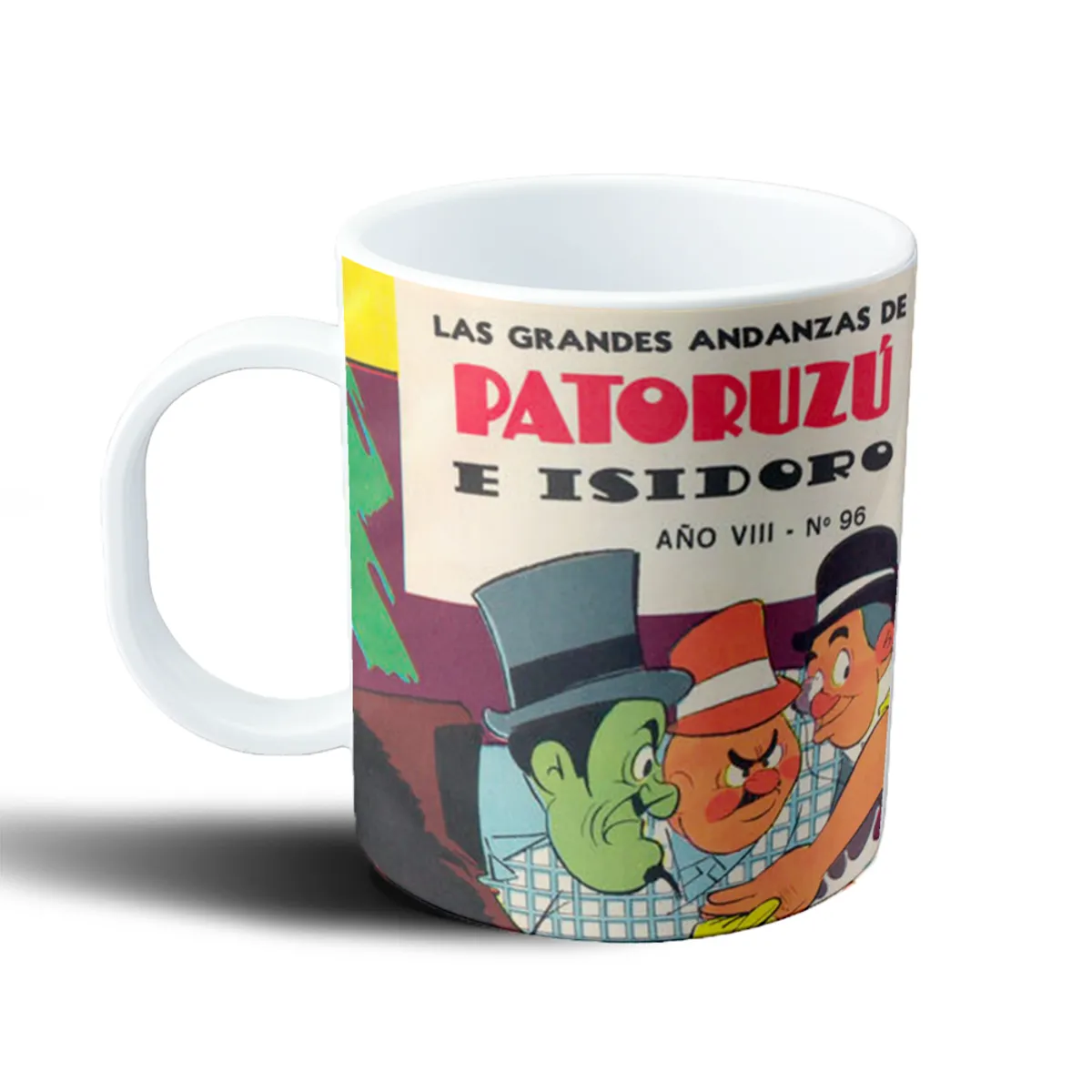 Taza de Plástico Patoruzu Diavolo el Adivino - vista 2