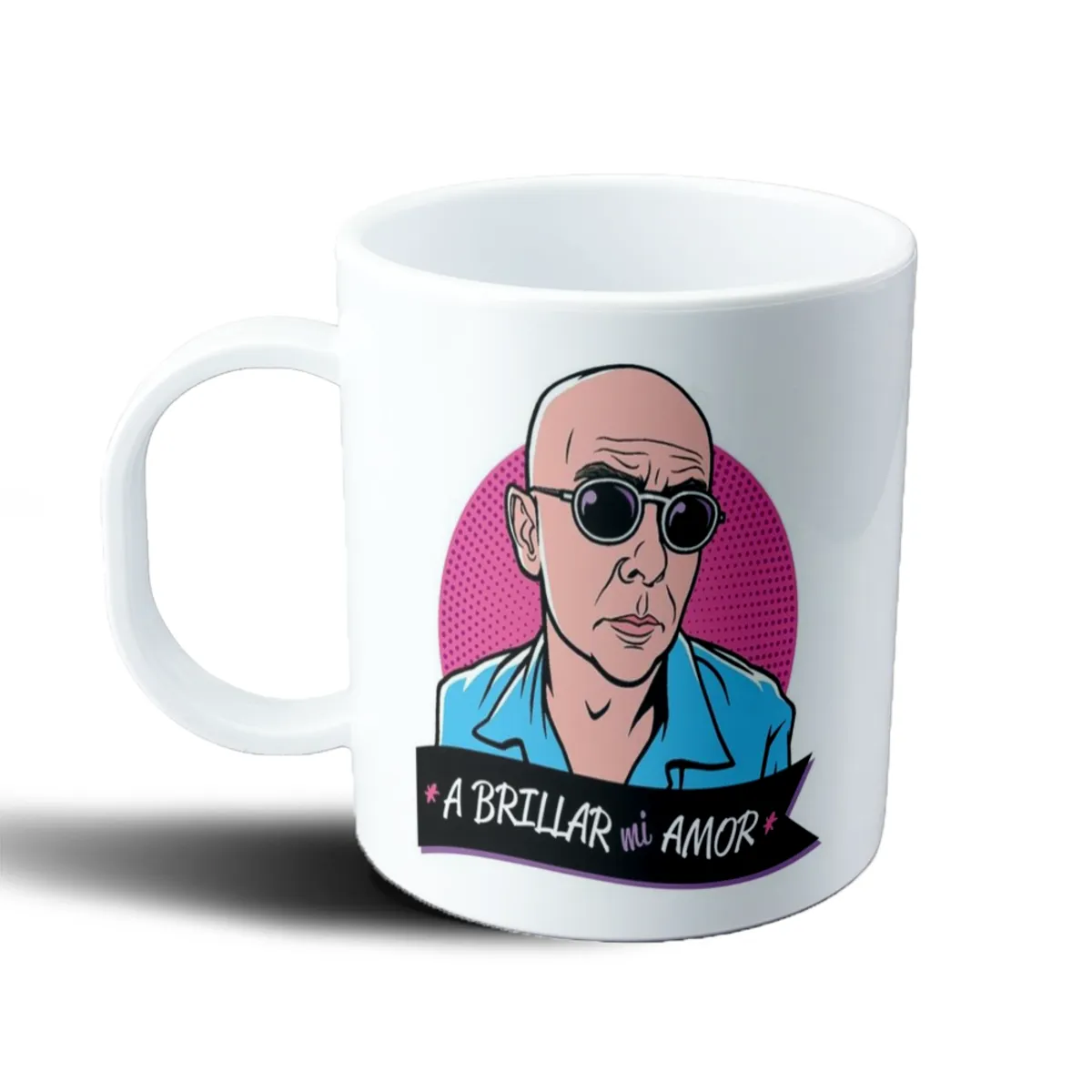 Taza de Plástico Patricio Rey A Brillar Mi Amor - vista 2
