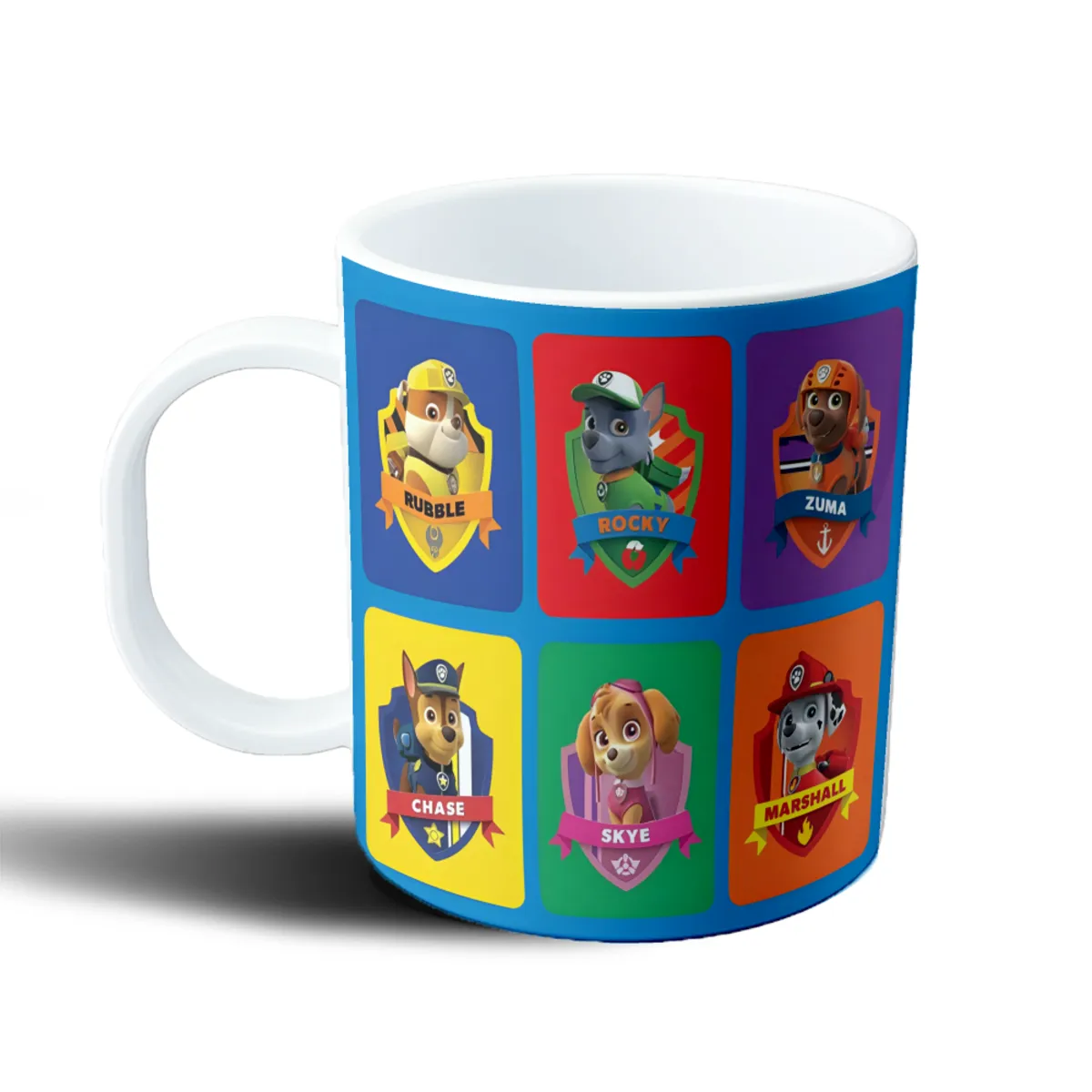 Taza de Plástico Paw Patrol Rubble Rocky Zuma Chase Skye Marshall - vista 2