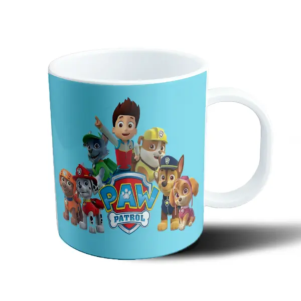 Taza de Plástico Paw Patrol Ryder y Equipo