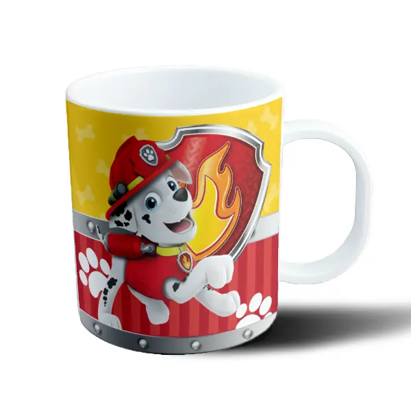 Taza de Plástico Paw Patrol Marshall Bombero
