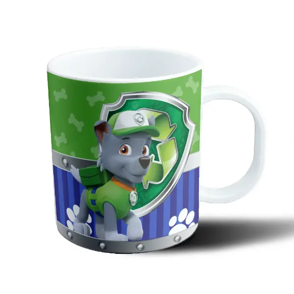Taza de Plástico Paw Patrol Rocky Reciclaje