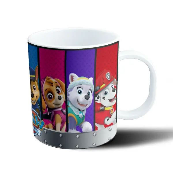 Taza de Plástico Paw Patrol Rubble Chase Skye