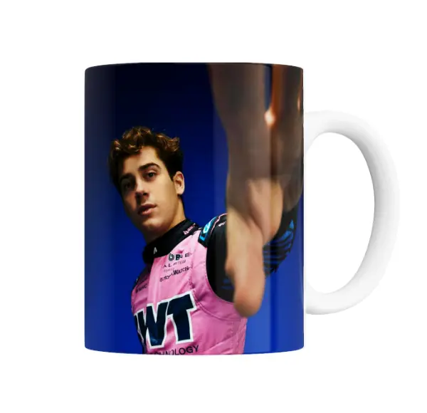 Taza de Cerámica Colapinto Alpine F1
