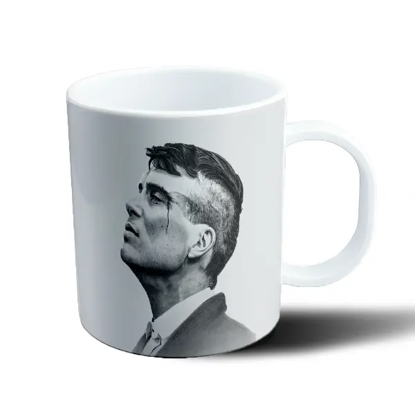 Taza de Plástico Peaky Blinders Tommy Shelby Perfil Lágrima