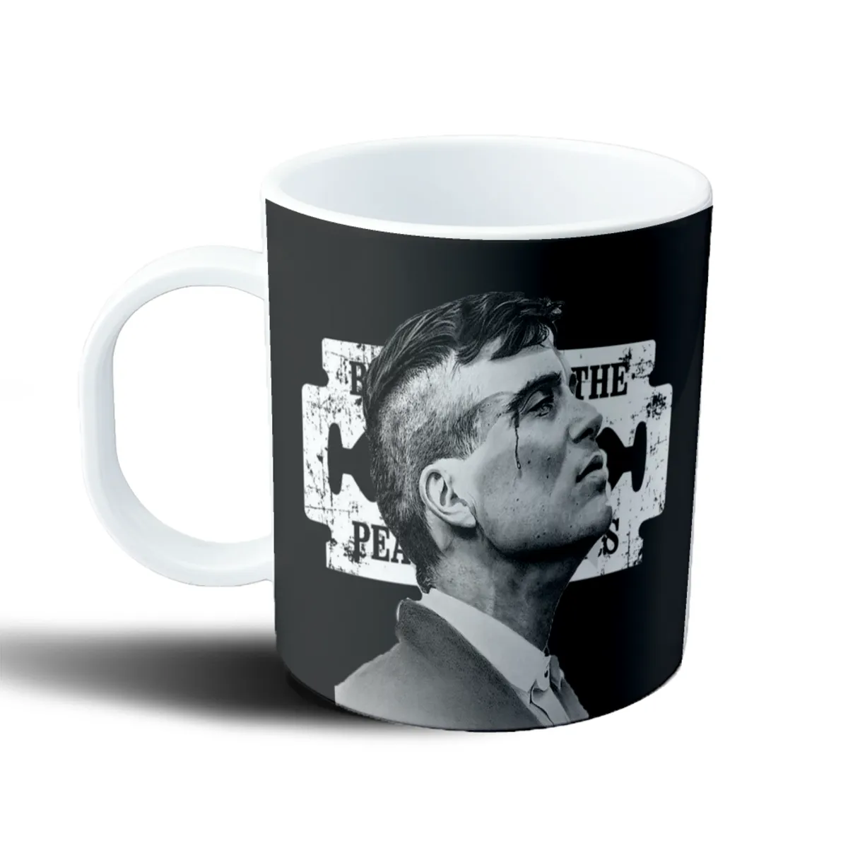 Taza de Plástico Peaky Blinders Thomas Shelby Navaja Afeitar - vista 2