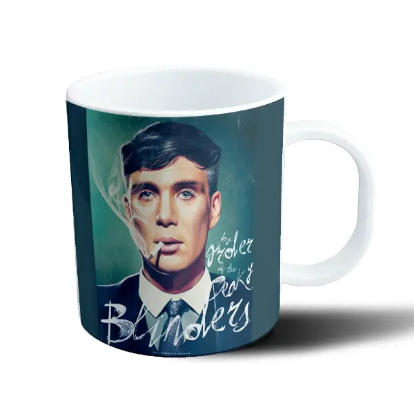 Taza de Plástico Peaky Blinders Tommy Shelby Cigarrillo