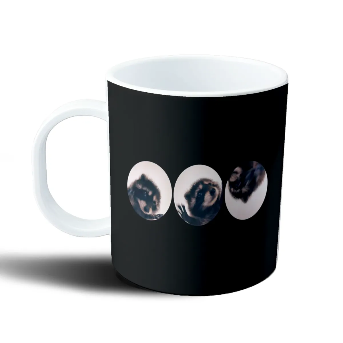 Taza de Plástico Pedro Pedro Cachorro en Círculos - vista 2