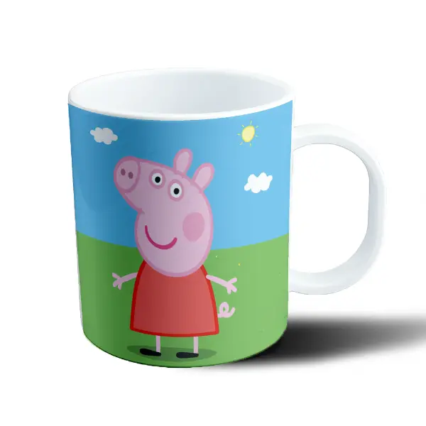 Taza de Plástico Peppa Pig