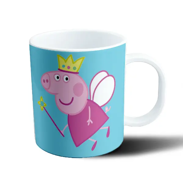 Taza de Plástico Peppa Pig Hada Madrina