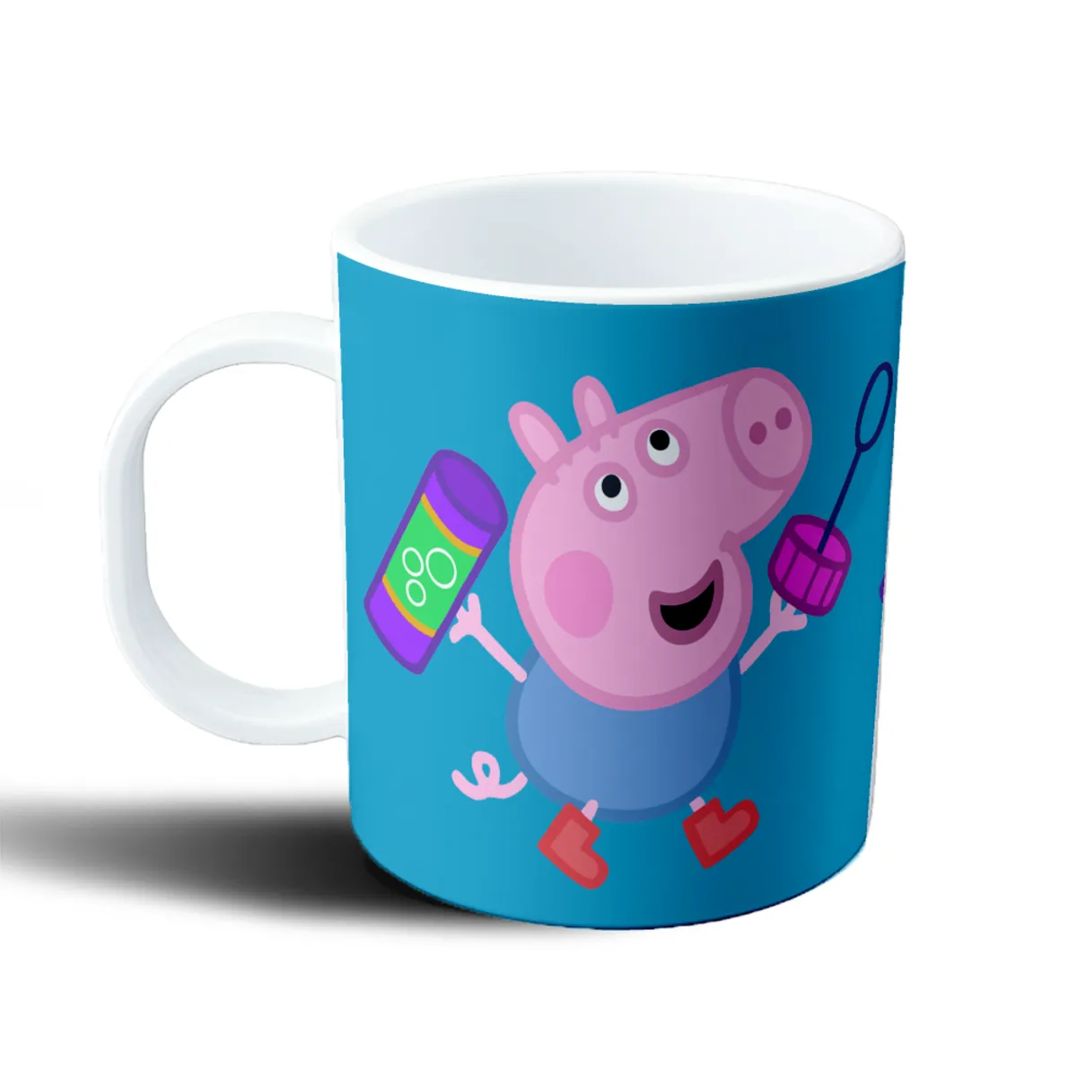 Taza de Plástico Peppa Pig George Burbujas - vista 2