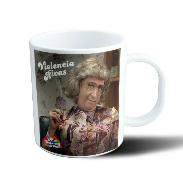 Taza de Plástico Peter Capusotto Violencia Rivas