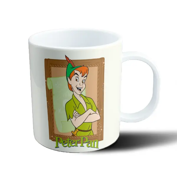 Taza de Plástico Peter Pan Disney
