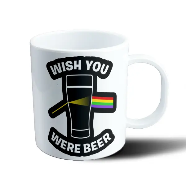 Taza de Plástico Pink Floyd The Dark Side of the Moon Prisma