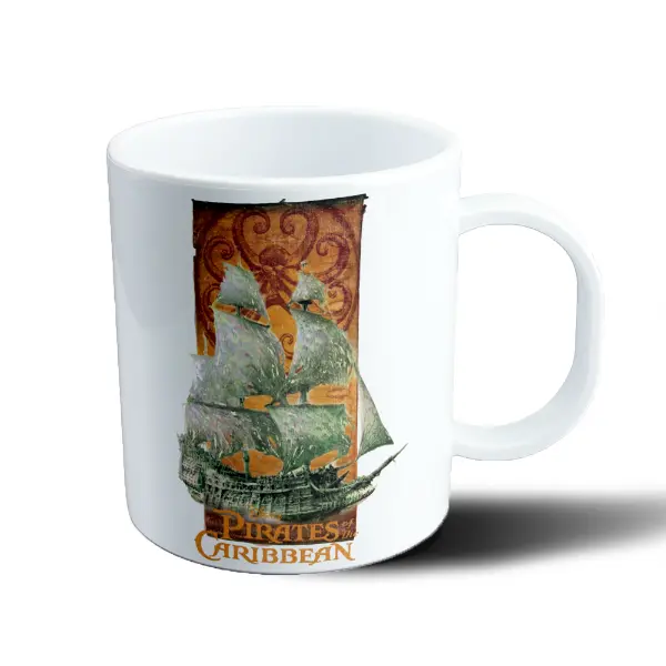 Taza de Plástico Piratas del Caribe Barco Fantasma