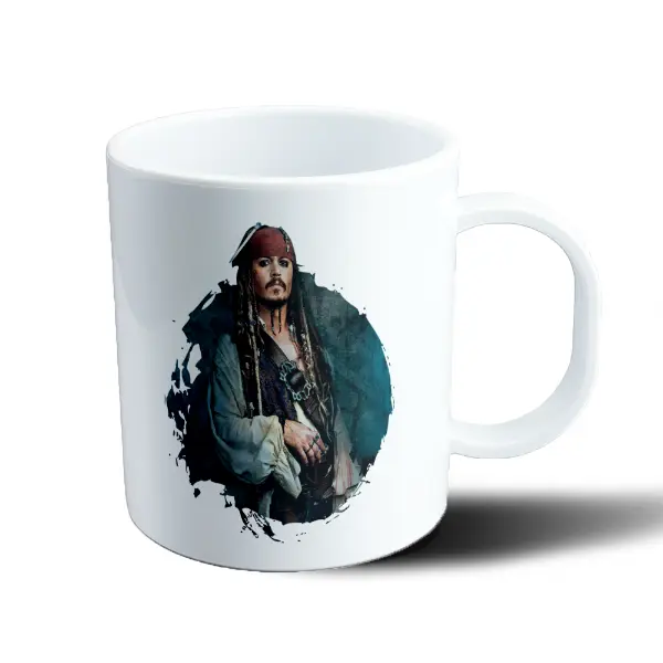 Taza de Plástico Piratas del Caribe Jack Sparrow