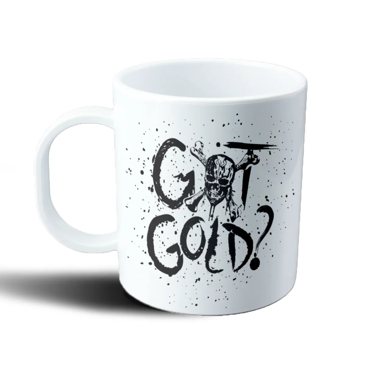 Taza de Plástico Piratas del Caribe Got Gold Calavera - vista 2