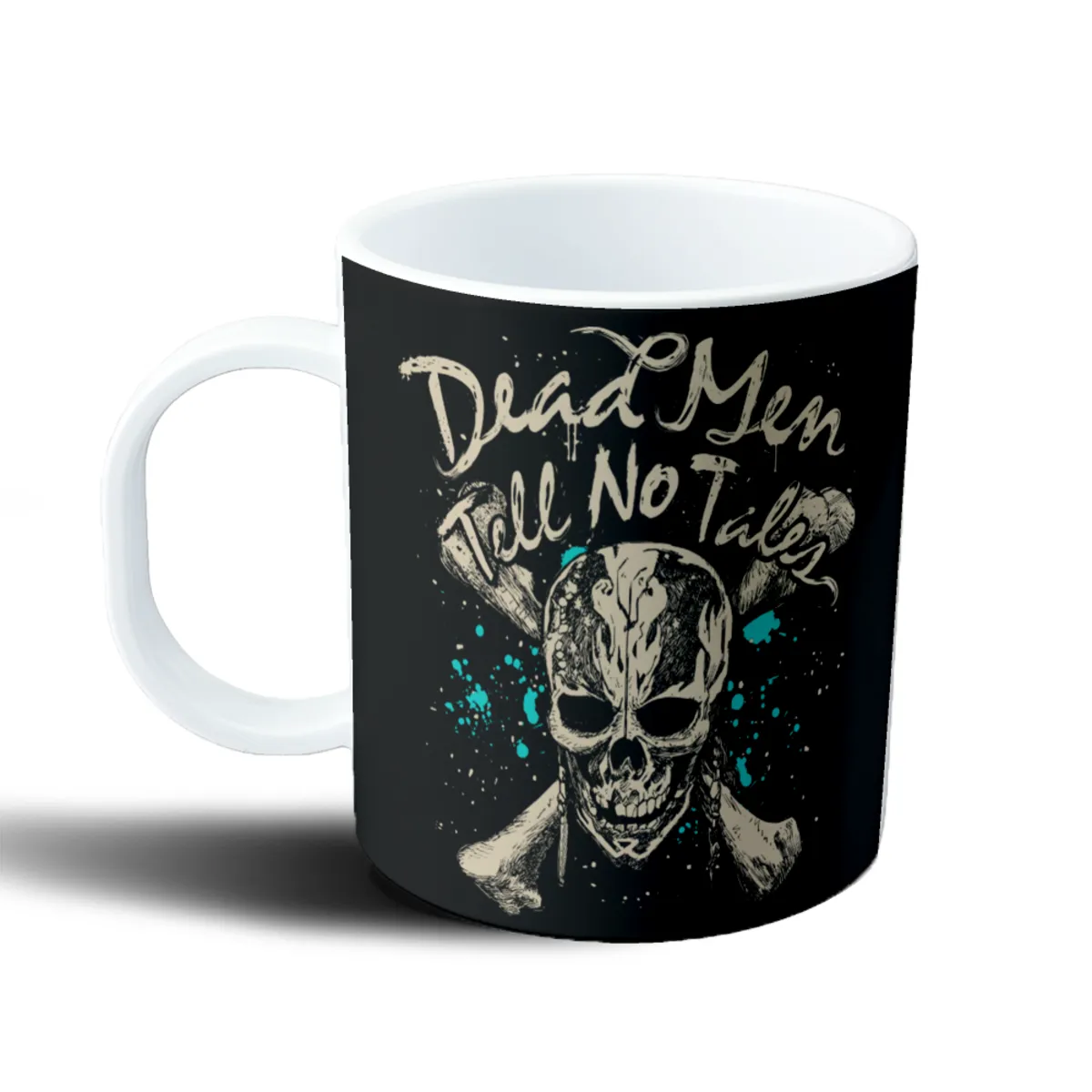 Taza de Plástico Piratas del Caribe Dead Men Tell No Tales Calavera - vista 2
