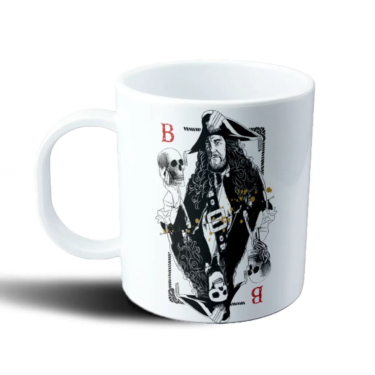 Taza de Plástico Piratas del Caribe Pirata Carta de Calaveras - vista 2
