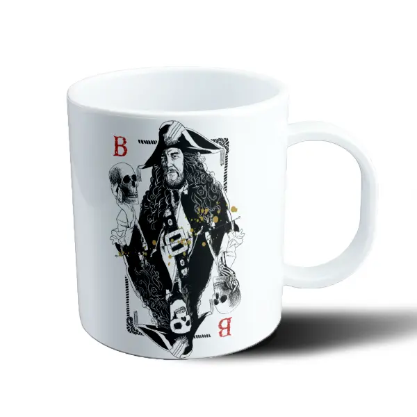 Taza de Plástico Piratas del Caribe Pirata Carta de Calaveras
