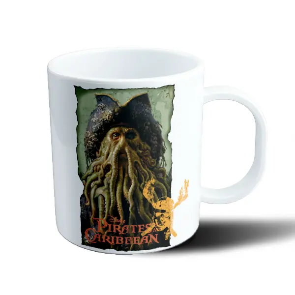 Taza de Plástico Piratas del Caribe Davy Jones