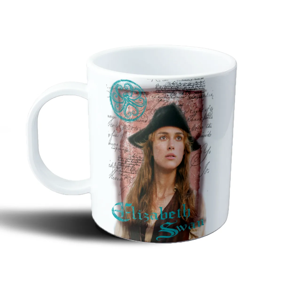 Taza de Plástico Piratas del Caribe Elizabeth Swann - vista 2