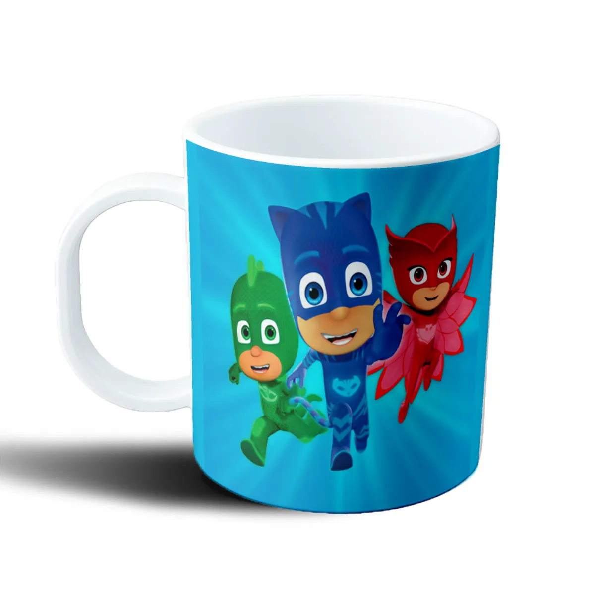 Taza de Plástico PJ Masks Gekko Catboy Owlette - vista 2