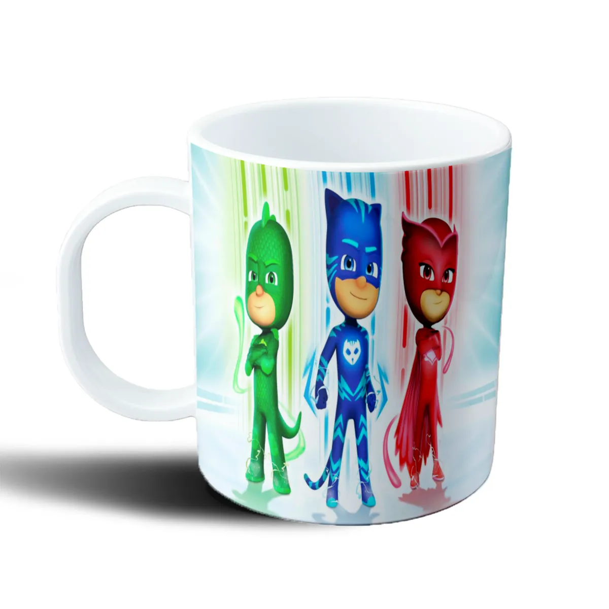 Taza de Plástico PJ Masks Gekko Catboy Owlette - vista 2