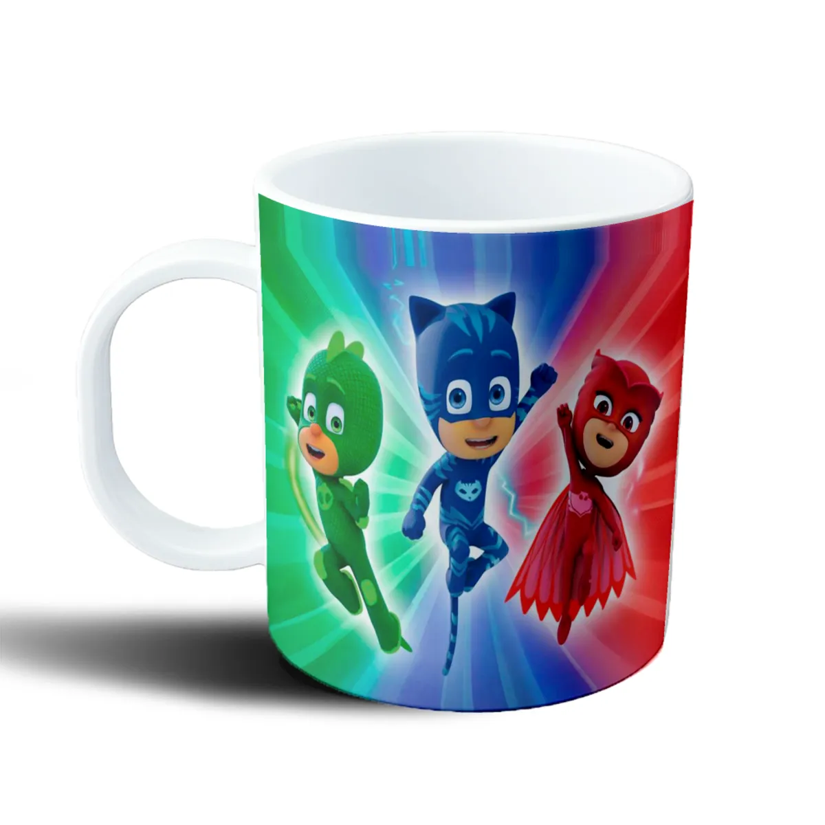Taza de Plástico PJ Masks Gekko Catboy Owlette - vista 2