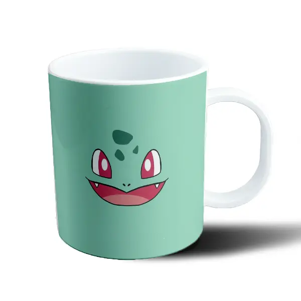 Taza de Plástico Pokemon Bulbasaur Cara