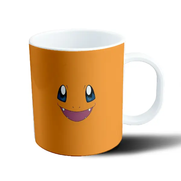 Taza de Plástico Pokemon Charmander Cara