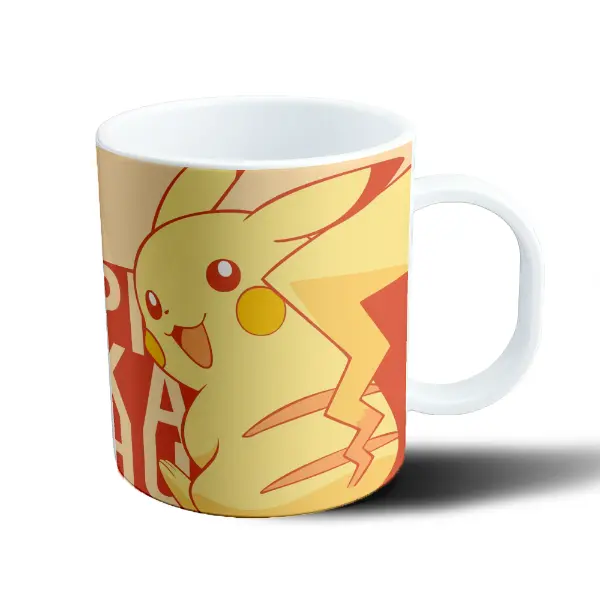 Taza de Plástico Pokemon Pikachu