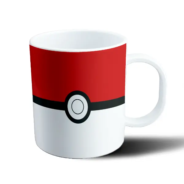 Taza de Plástico Pokemon Pokebola