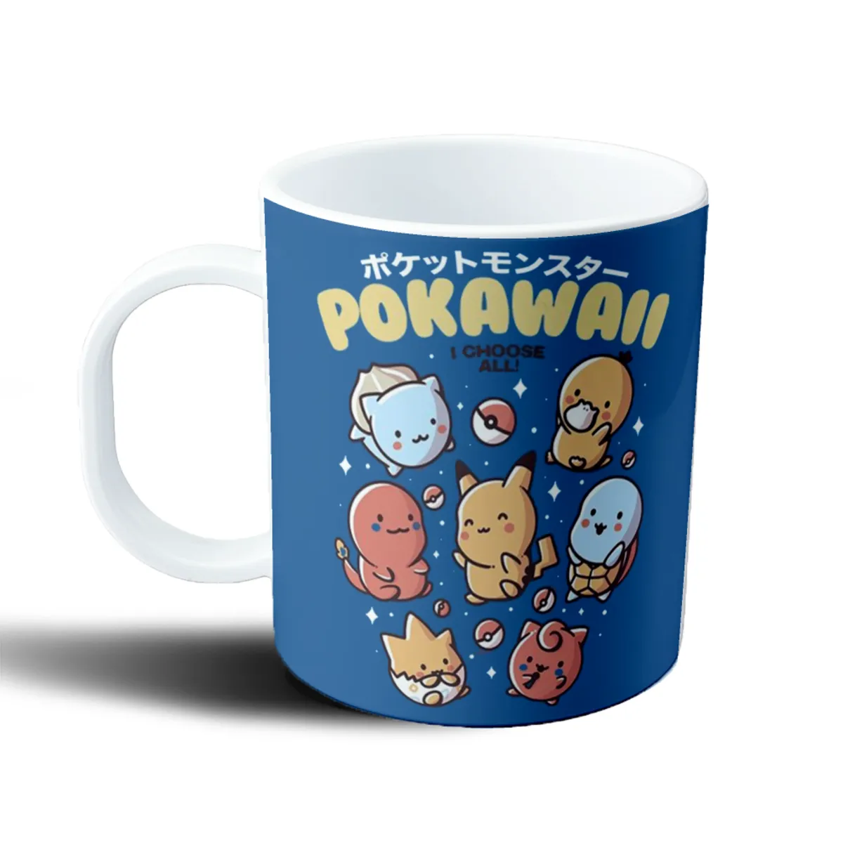 Taza de Plástico Pokemon Pokawaii Pikachu y Amigos - vista 2