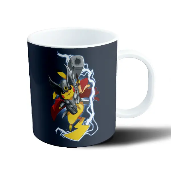 Taza de Plástico Pokemon Pikachu Thor