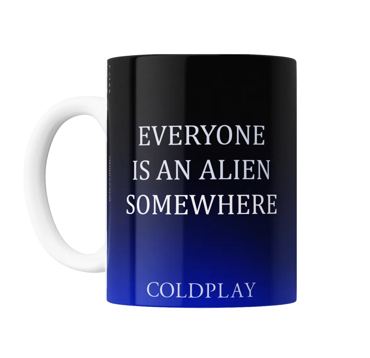 Taza de Cerámica Coldplay Everyone Is an Alien Somewhere - vista 2