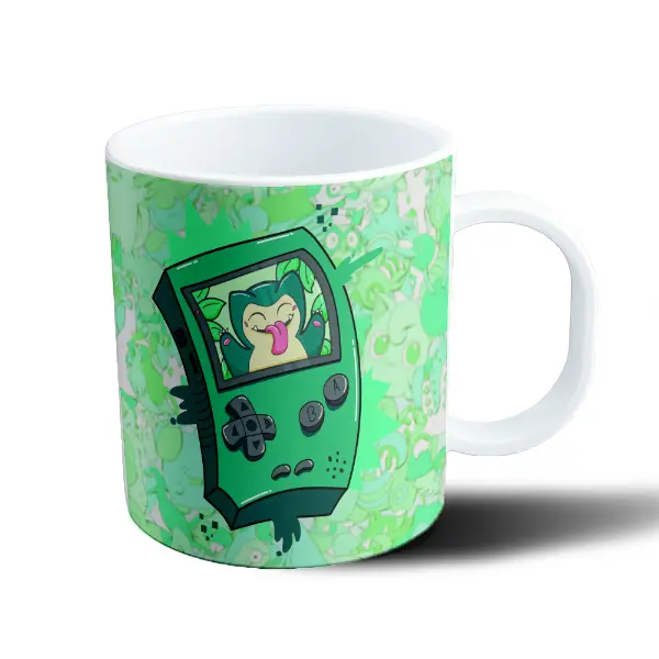 Taza de Plástico Pokemon Snorlax Game Boy