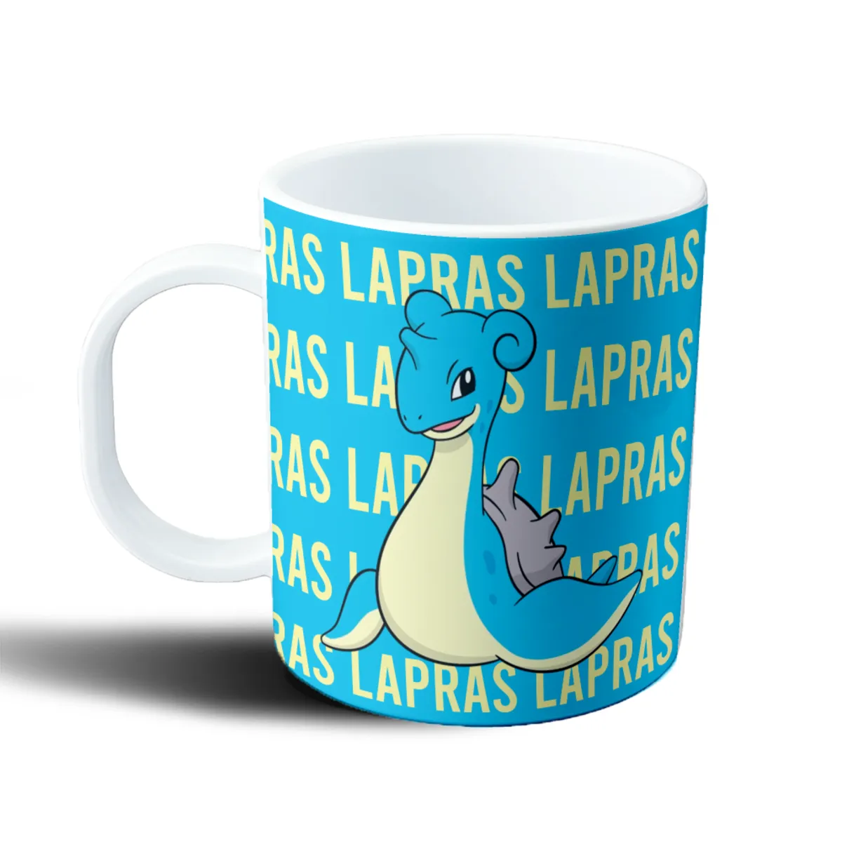 Taza de Plástico Pokemon Lapras Diseño Repetido - vista 2
