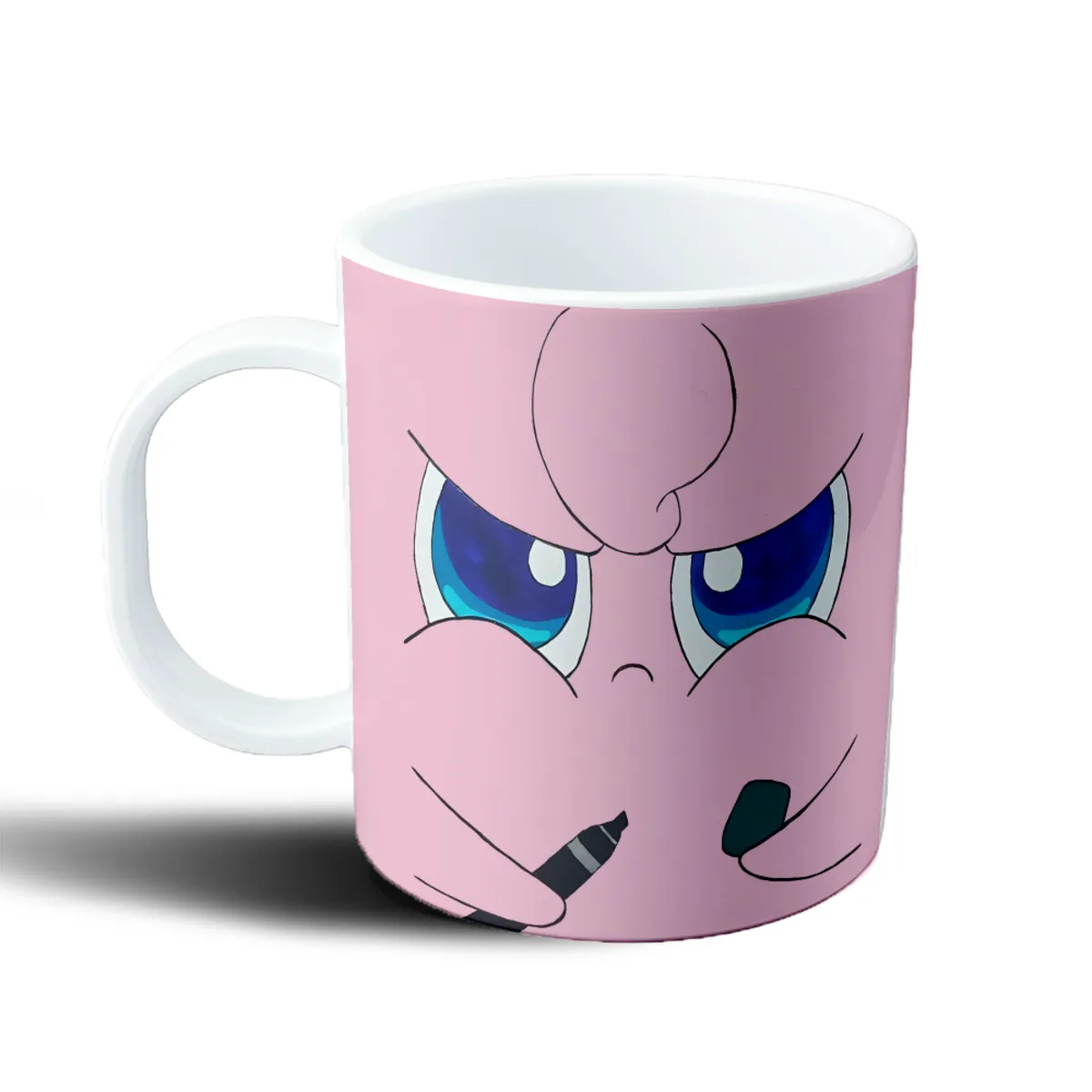 Taza de Plástico Pokémon Mew Enojado - vista 2
