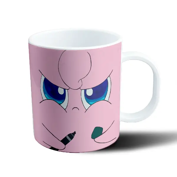 Taza de Plástico Pokémon Mew Enojado
