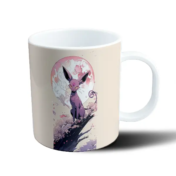 Taza de Plástico Pokémon Espeon Luna Rosa