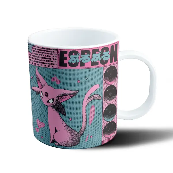 Taza de Plástico Pokemon Espeon Manga ぷるぷる