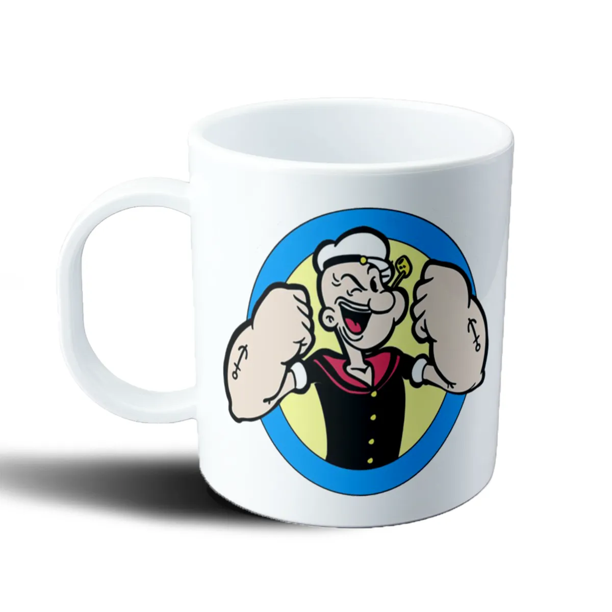 Taza de Plástico Popeye el Marino Guiñando - vista 2